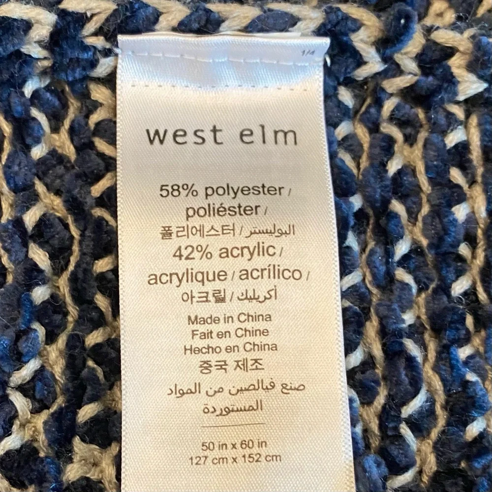 West Elm BoHo Soft Throw Blanket